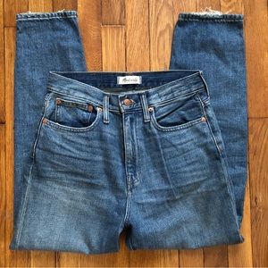 Madewell momjean - never worn - size 27